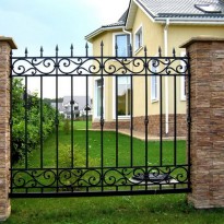Кованые заборы
