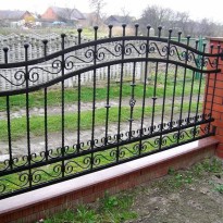 Кованые заборы