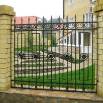 Кованые заборы