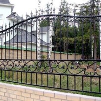 Кованые заборы