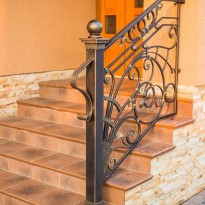 Кованые перила и ограждения