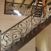 Кованые перила и ограждения