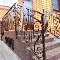 Кованые перила и ограждения