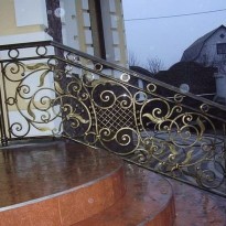 Кованые перила и ограждения