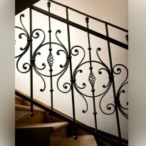 Кованые перила и ограждения