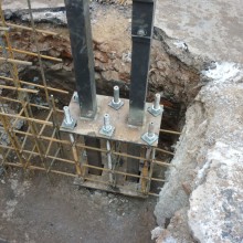 Металлические конструкции для фундамента