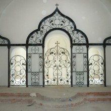Церковная тематика - изделия из художественной ковки металла