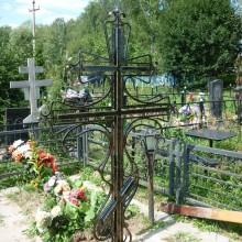 Крест из художественной ковки