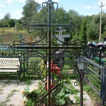 Крест из художественной ковки
